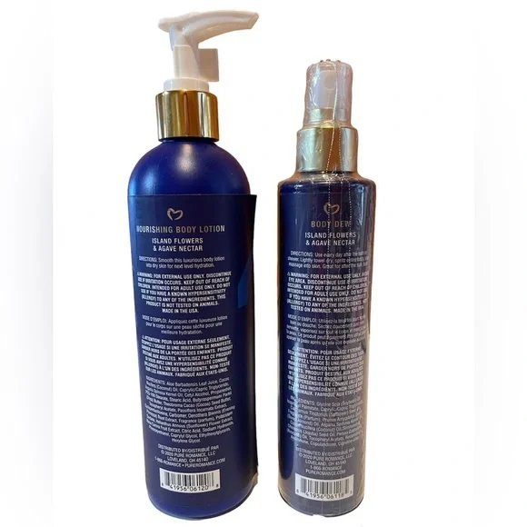 Pure Romance Capri Dream Nourishing Set - Picture 2 of 5